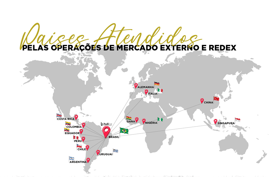 países atendidos hublog